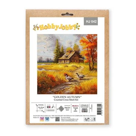 Kit de broderie Automne Doré
