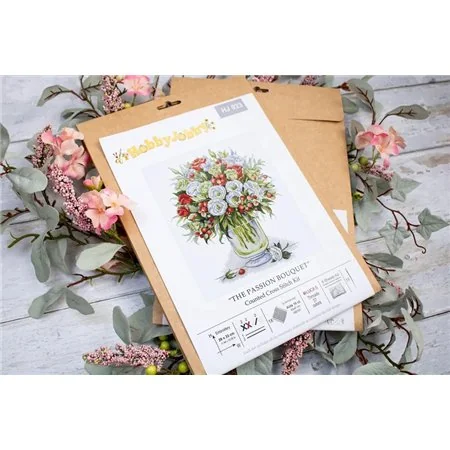 Embroidery kit The Passion Bouquet