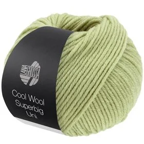 Cool Wool Superbig Uni Vert pâle 27