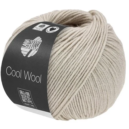 Cool Wool Mélange Grey beige mottled 1491