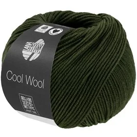 Cool Wool Mélange Loden green mottled 1495