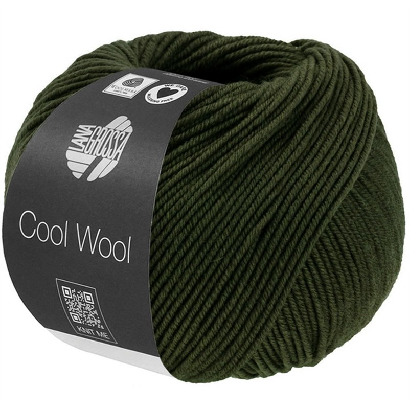 Cool Wool Mélange Loden green mottled 1495
