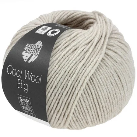 Cool Wool Big Mélange Gris beige chiné 1691