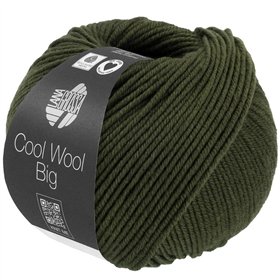 Cool Wool Big Mélange Loden vert chiné 1695