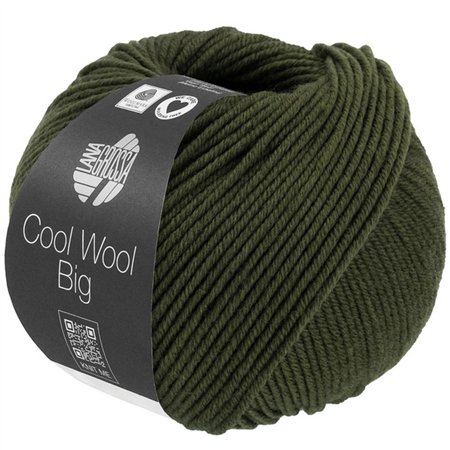 Cool Wool Big Mélange Loden vert chiné 1695