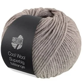 Cool Wool Superbig Mélange Grey beige mottled 215