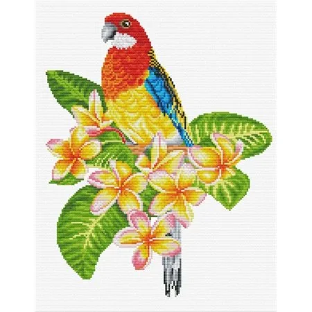 Kit de broderie Frangipanni Rosella