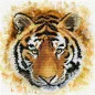 Embroidery kit Tiger charge