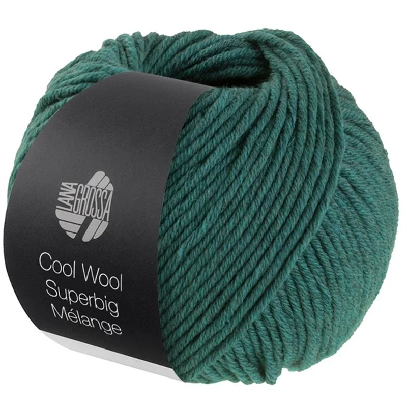 Cool Wool Superbig Mélange vert foncé 210 Cool Wool Superbig Mélange vert foncé 210