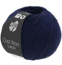 Cool Wool Lace Midnight blue 23