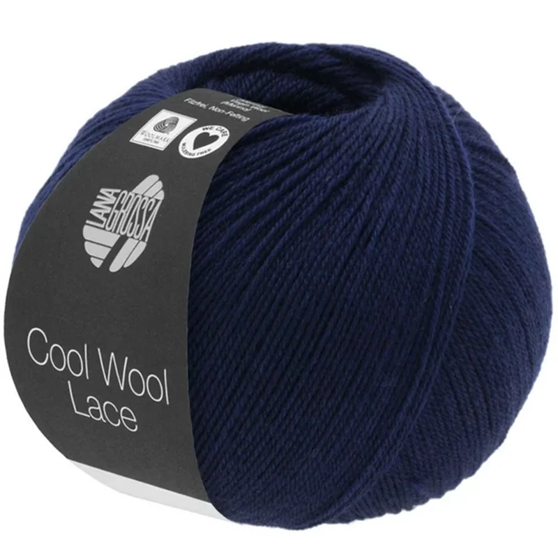 Cool Wool Lace Bleu nuit 23
