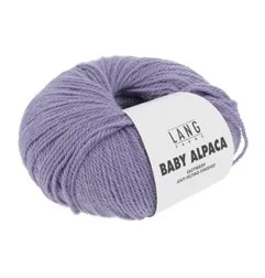 Baby Alpaca 045 violet foncé