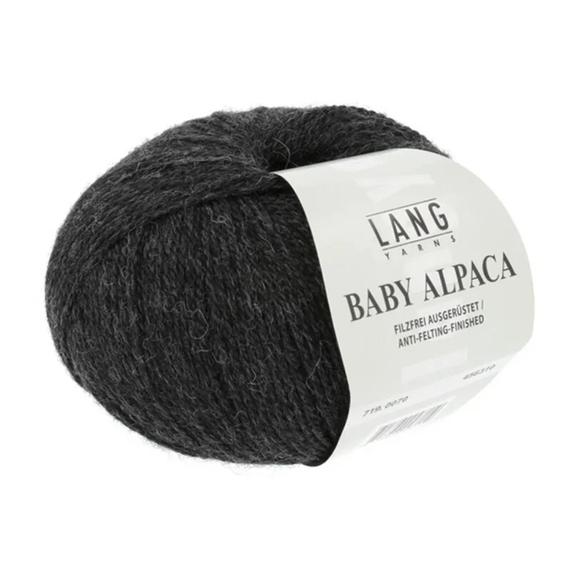 Baby Alpaca 070 anthracite