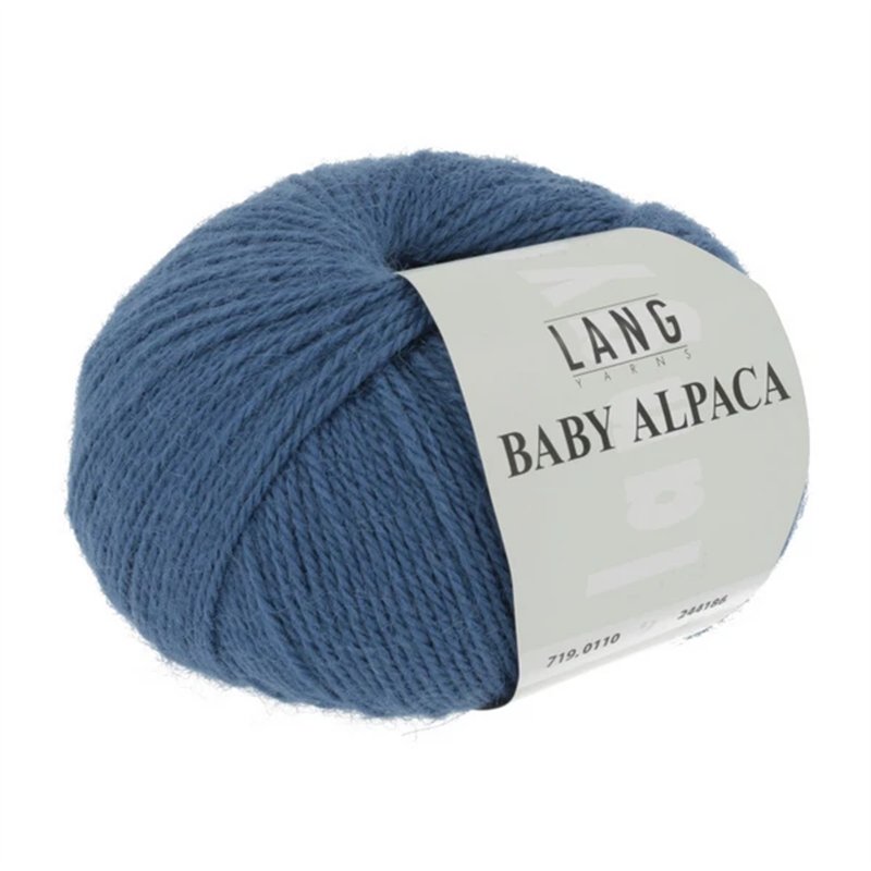 Baby Alpaca 110 steel blue