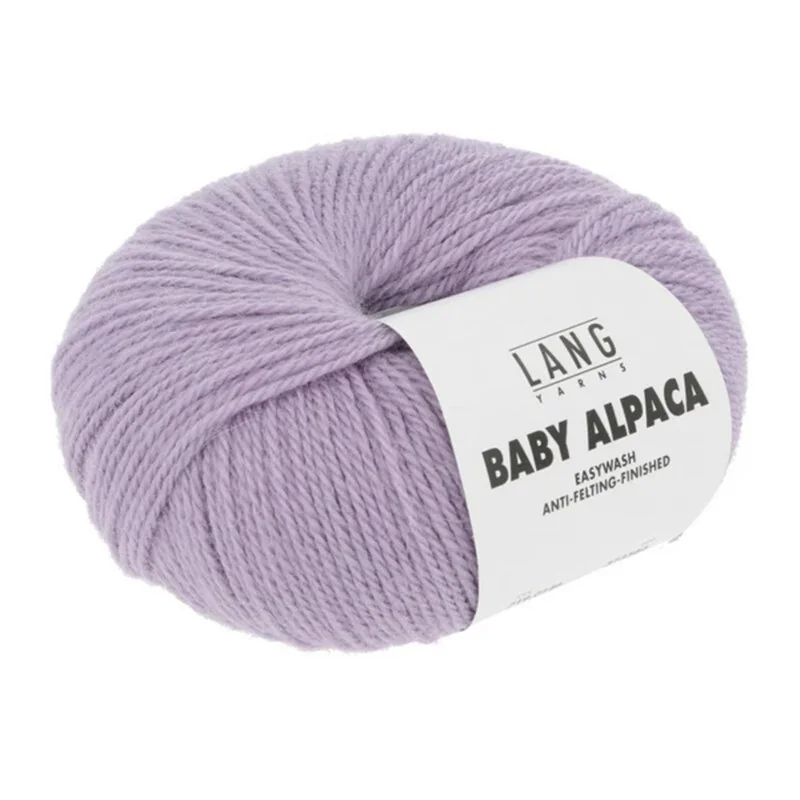 Baby Alpaca 146 violet clair