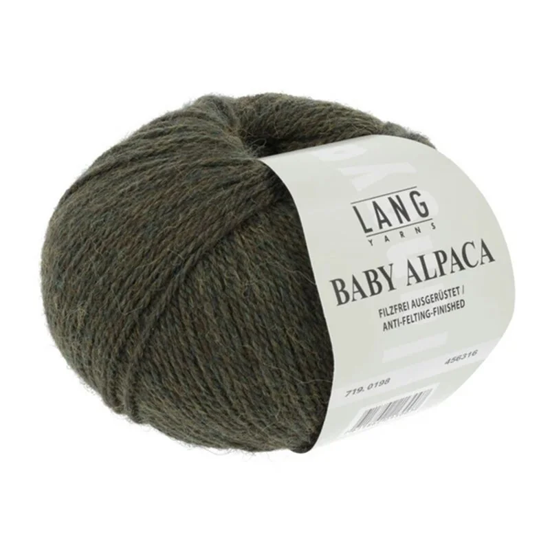 Baby Alpaca 198 dark olive