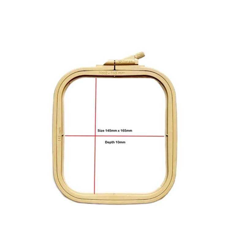 Embroidery frame Nurge 9,5 x 11 cm Coffee Brown Embroidery frame Nurge 9,5 x 11 cm Coffee Brown