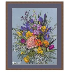 Kit de broderie L'éveil du jardin