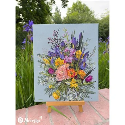 Embroidery kit Garden Awakening