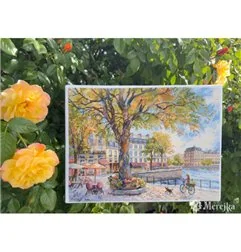 Embroidery kit Chasing morning light