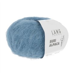 Suri Alpaca 006 bleu