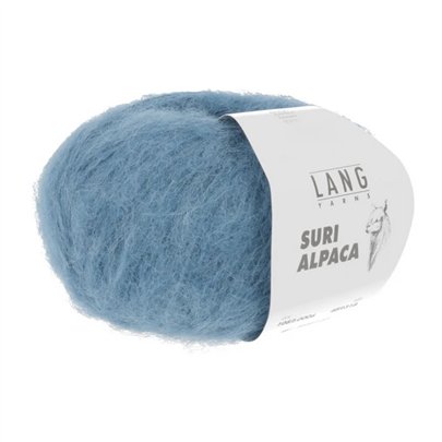 Suri Alpaca 006 bleu