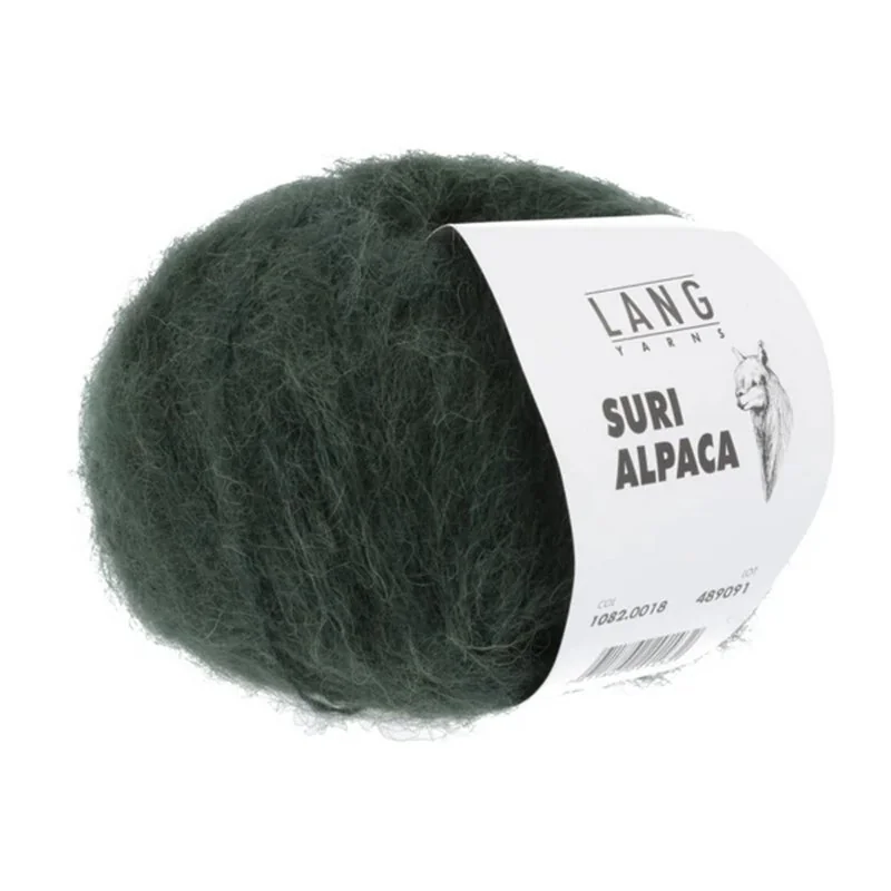 Suri Alpaca 018 vert foncé