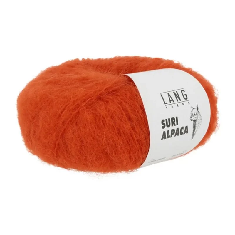 Suri Alpaca 059 orange Suri Alpaca 059 orange