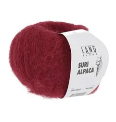 Suri Alpaca 060 rouge