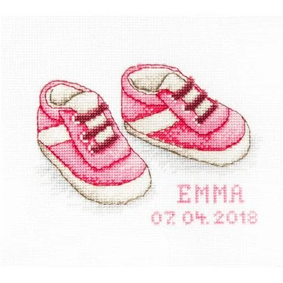 Kit de broderie Chaussures de bébé 2