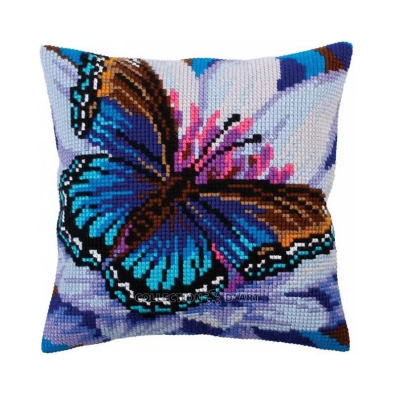 Stitch cushion kit Volatic turquoise 5313