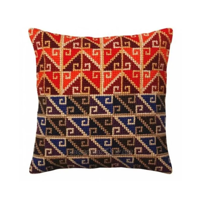 Stitch cushion kit Peruvian ornament 5371