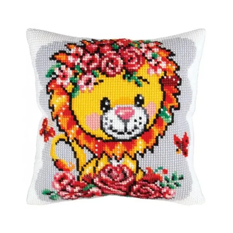 Coussin à broder Lionneau 5424 Coussin à broder Lionneau 5424