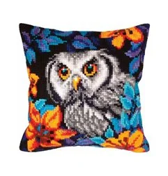 Stitch cushion kit Owl gaze 5433