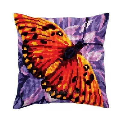 Coussin à broder Graphiques de papillons 5307