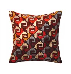 Stitch cushion kit Peruvian ornament 5368