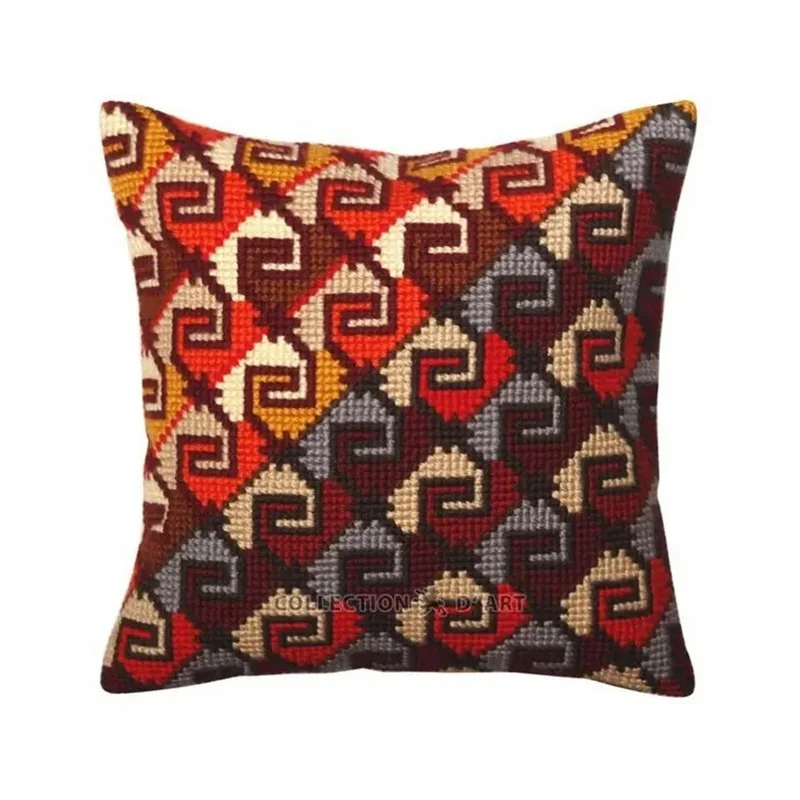 Coussin à broder Ornement péruvien 5368