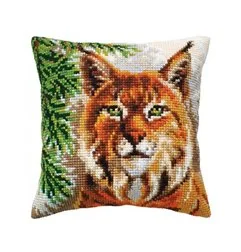 Coussin à broder Lynx 5438