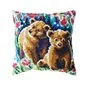 Stitch cushion kit Bear cubs 5478