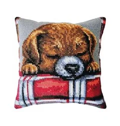 Stitch cushion kit Beloved puppy 5482