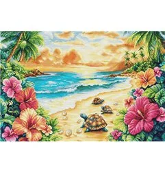 Luca-S Kit de broderie Été tropical