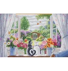 Embroidery kit The Window of Dreams