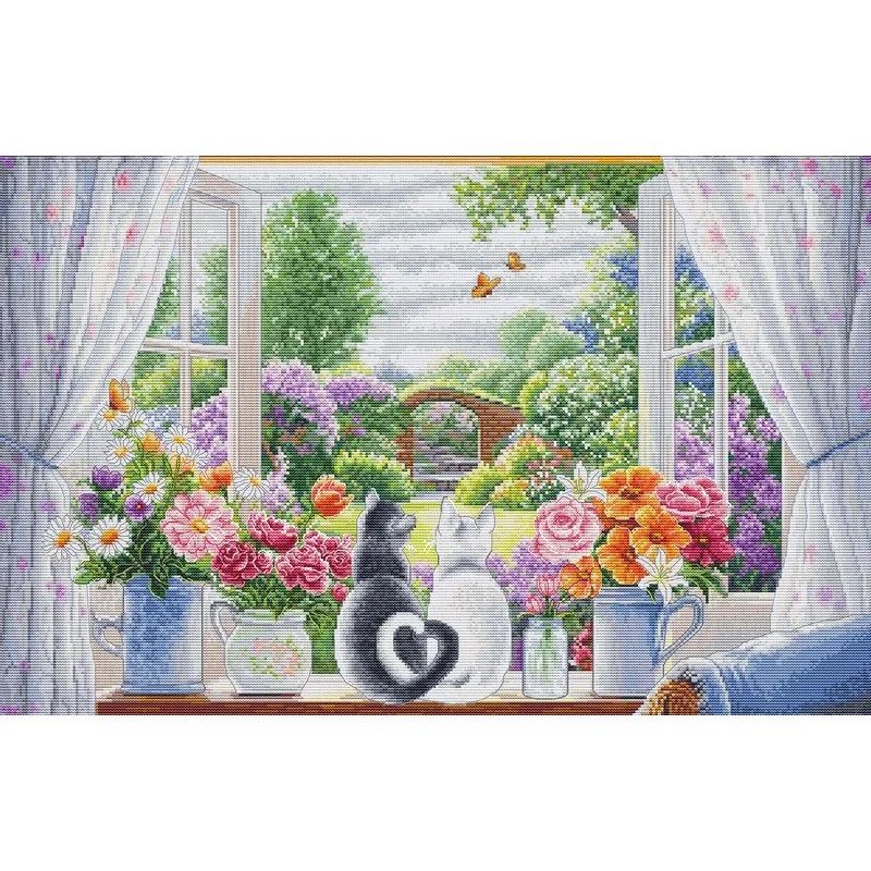 Kit de broderie La fenêtre des rêves