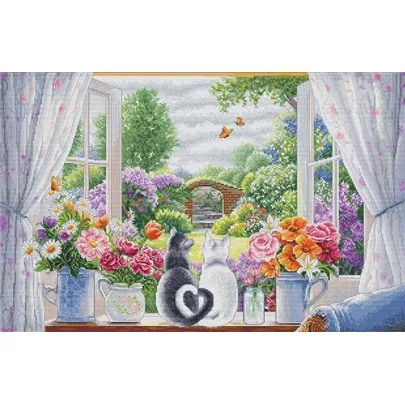 Kit de broderie La fenêtre des rêves