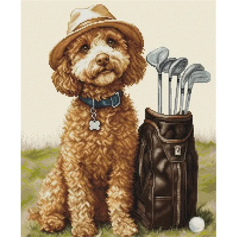 Embroidery kit The Master Golfer