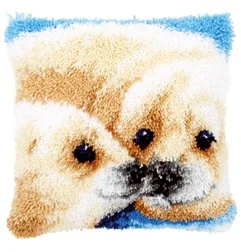 Kit coussin au point noué Phoques