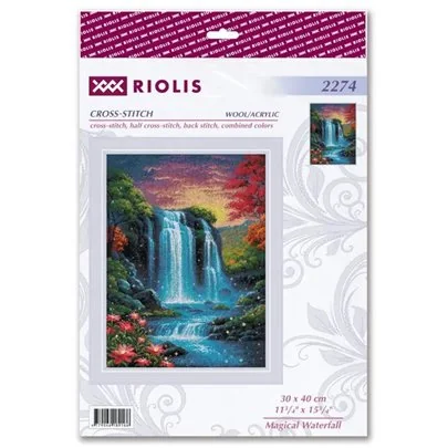 Kit de broderie Cascade magique