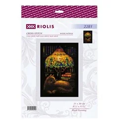 Riolis Embroidery kit Book Evening