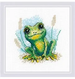 Riolis Embroidery kit Little Frog