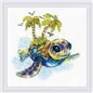 Embroidery kit Little Turtle 